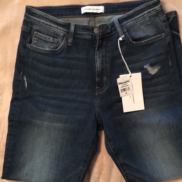 NWT Flying Monkey Skinny Jeans Size 29 - Picture 3 of 6
